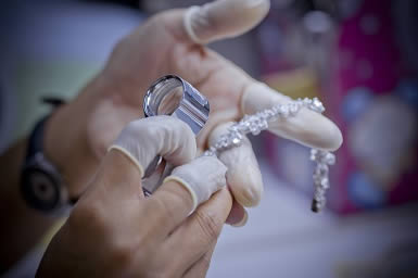 inspecting item to buy