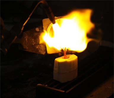 molten gold