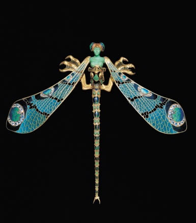 Lalique brooch