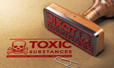 toxic stamp