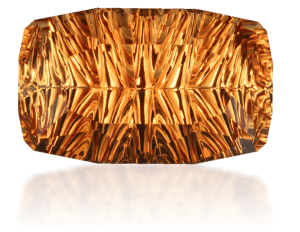 Faceted citrine by Dyer