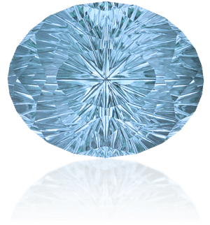 Faceted tourmaline